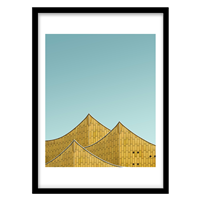 قیمت و خرید تابلو دکوراتیو مدل عکاسی معماری مدرن کد 0213