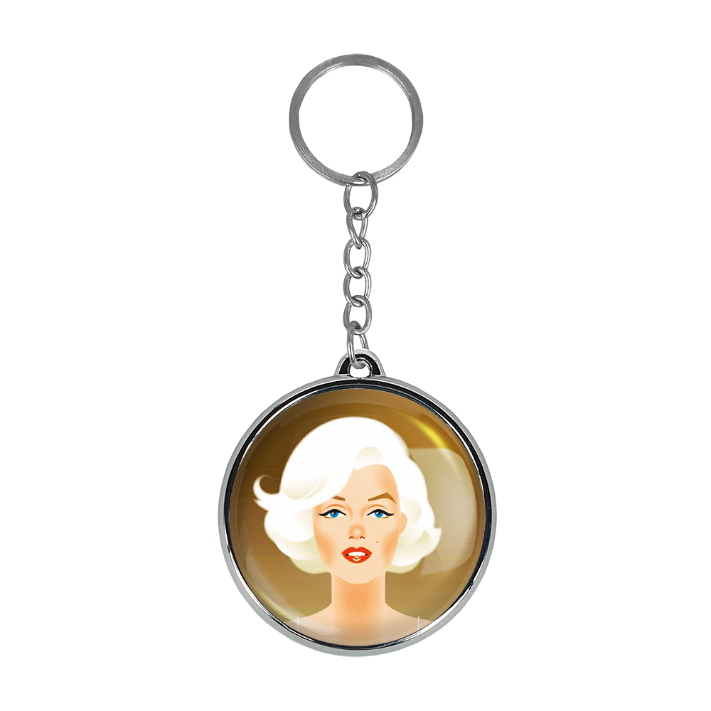 جاکلیدی خندالو طرح مرلین مونرو مدل دوطرفه کد 39813982