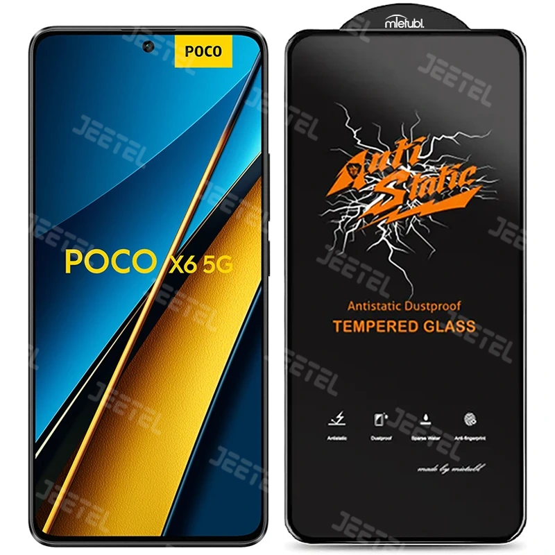 محافظ صفحه نمایش گوشی Xiaomi Poco X6 آنتی استاتیک اورجینال (Mietubl)