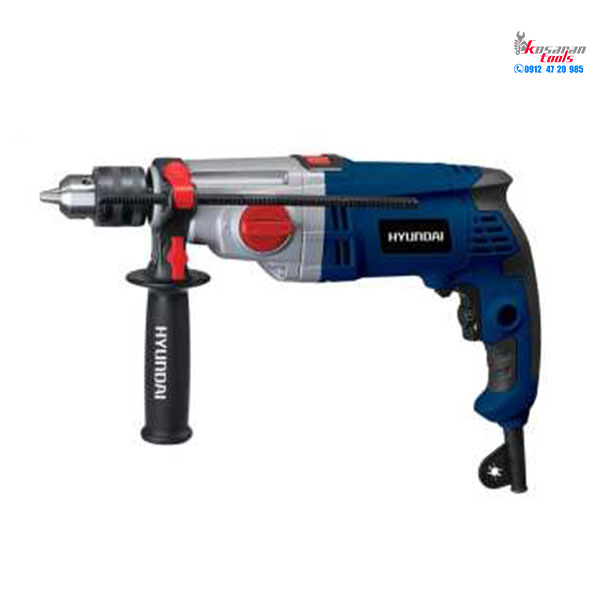 دریل گیربکسی دو سرعته Hyundai مدل HP1013
