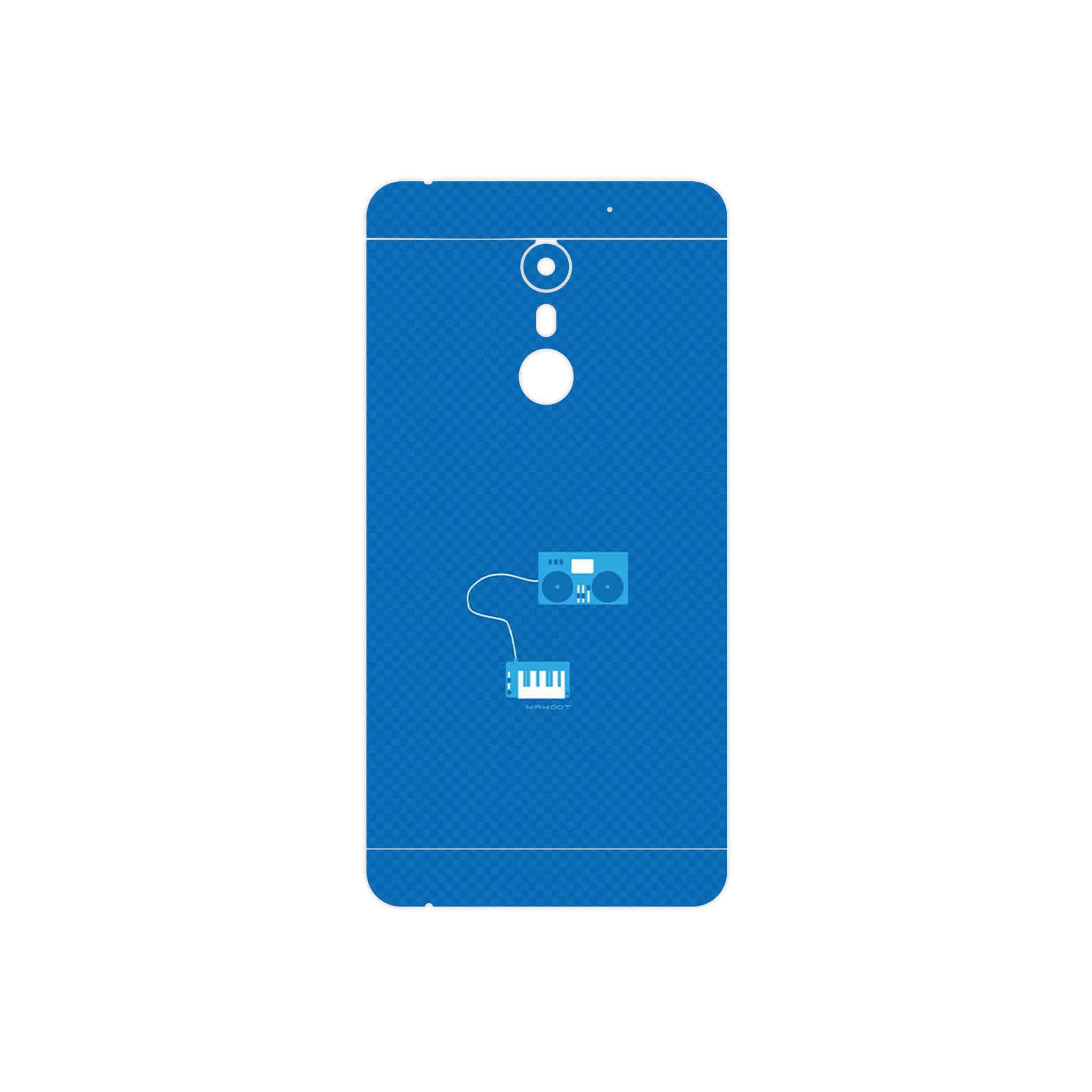 برچسب پوششی ماهوت مدل Minimal DJ Icon مناسب برای گوشی موبایل یومی Super