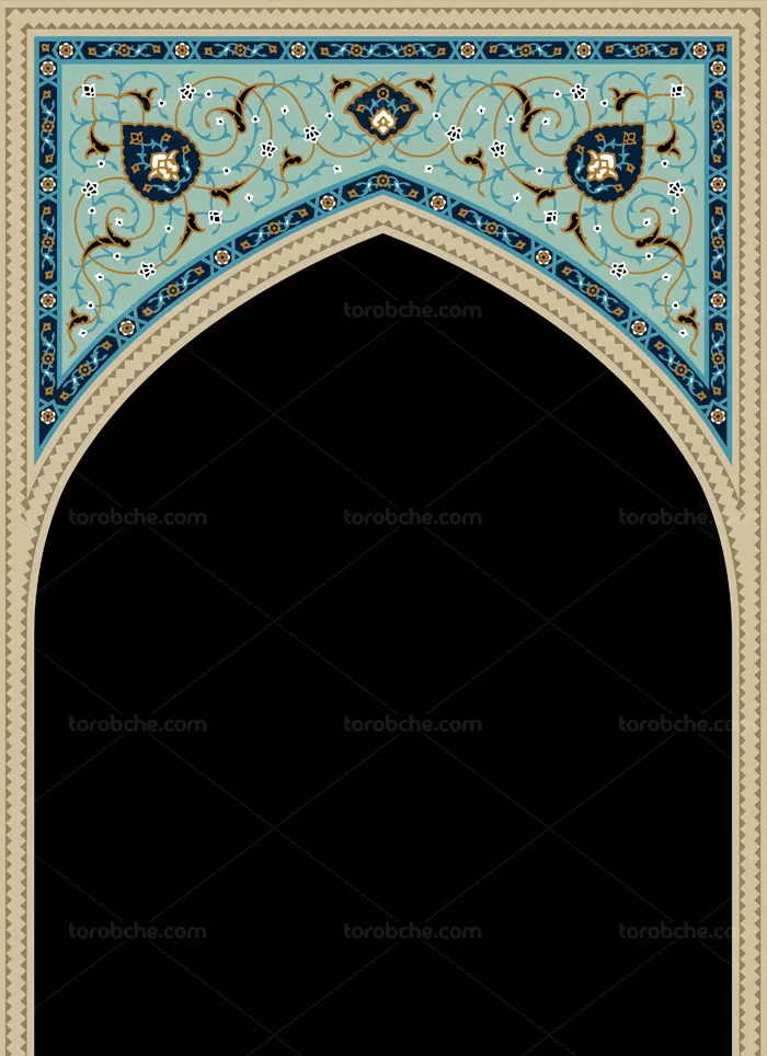 وکتور محراب اسلیمی 42 - گرافیک با طعم تربچه