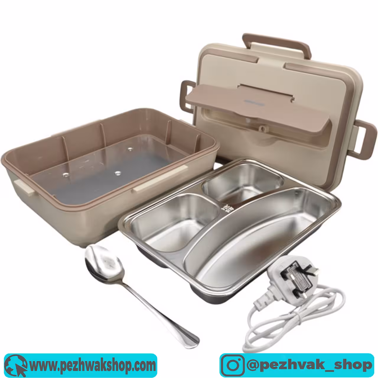 ظرف غذای برقی گرین لاین مدل GLB-05