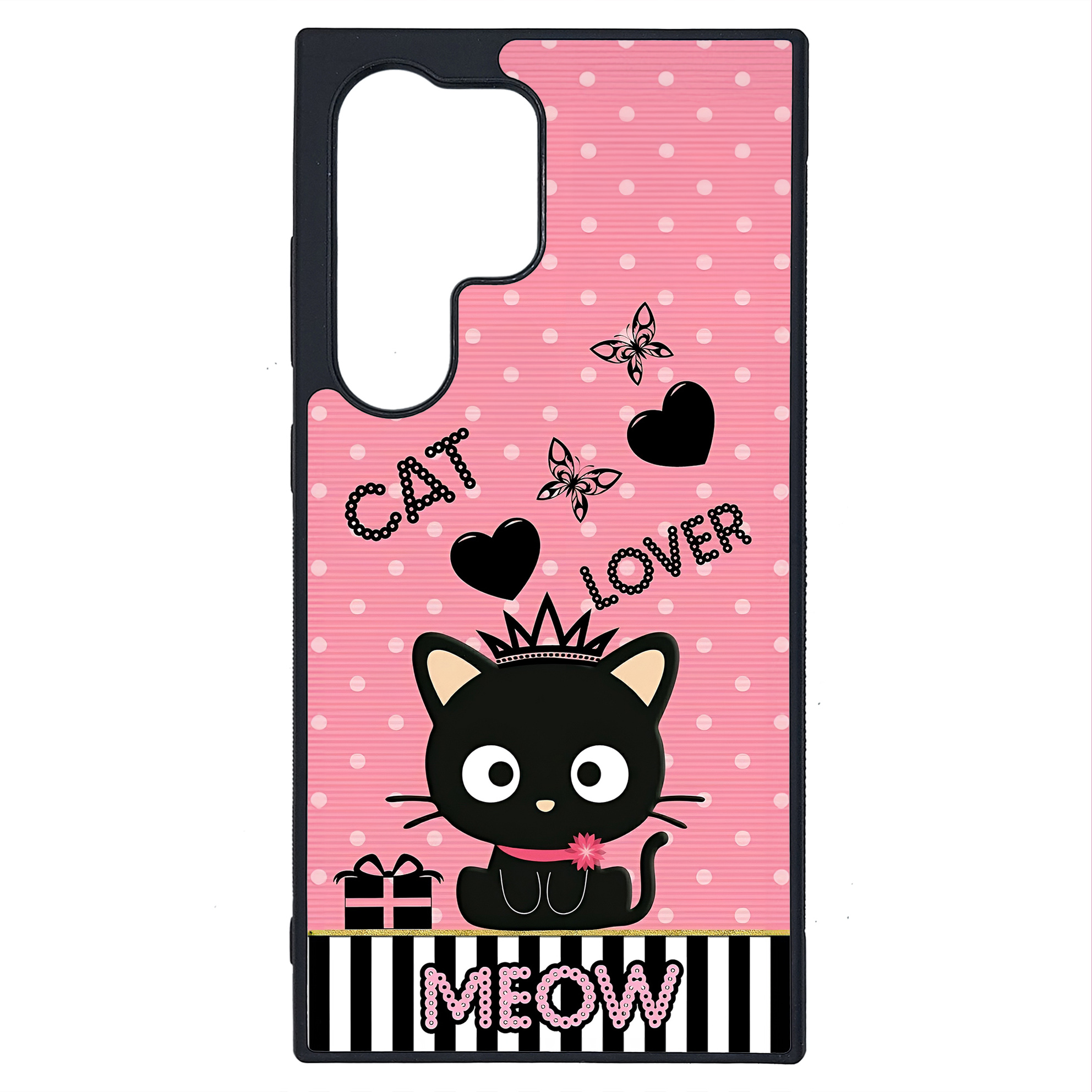 کاور طرح بچه گربه کد G-155 مناسب برای گوشی موبایل سامسونگ Galaxy S24 Ultra | دیجی قاب دونی