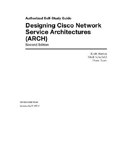 خرید و دانلود نسخه کامل کتاب Authorized self-study guide: designing Cisco network service architectures (ARCH)