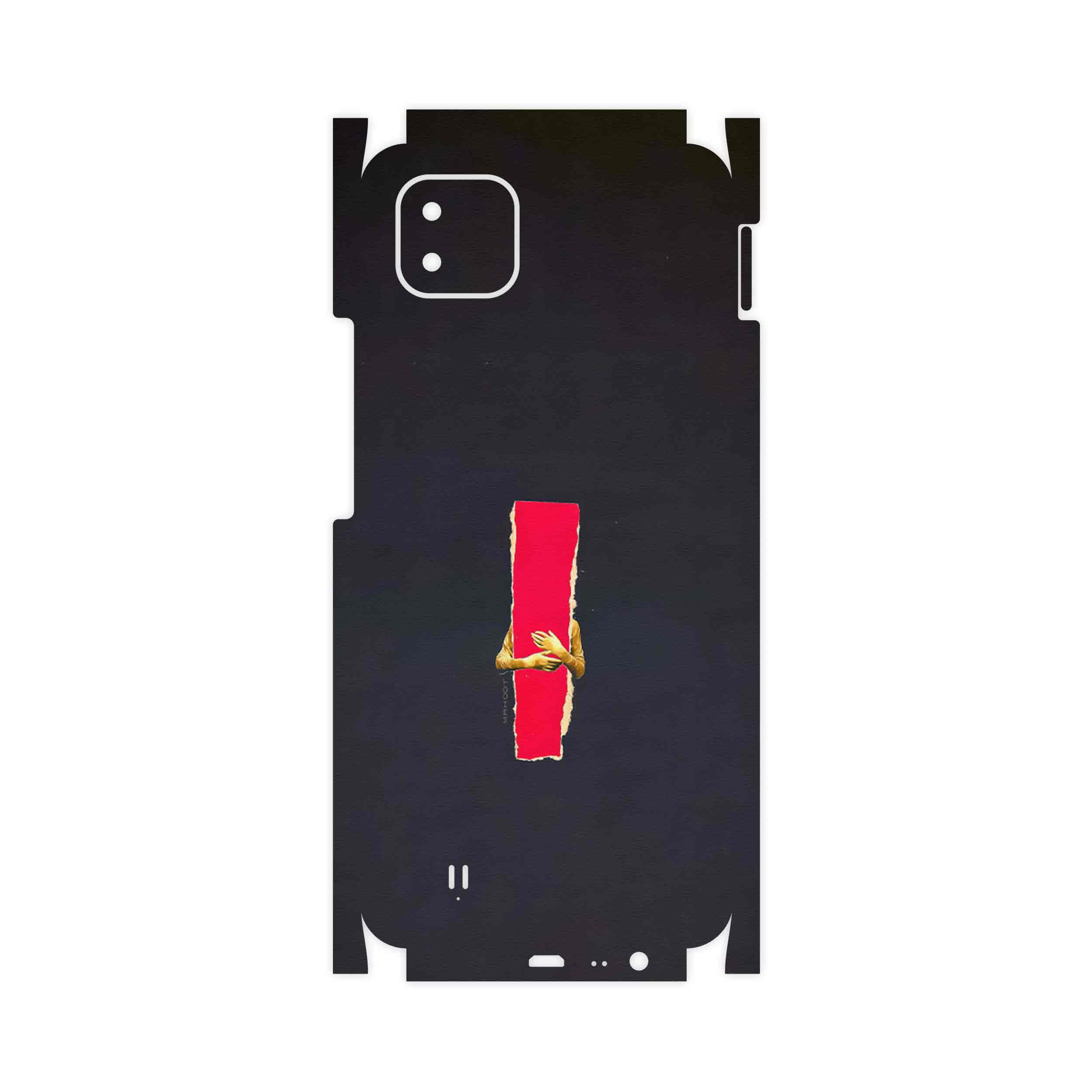 برچسب پوششی ماهوت مدل Collage of Embrace-FullSkin مناسب برای گوشی موبایل ریلمی C11 2021