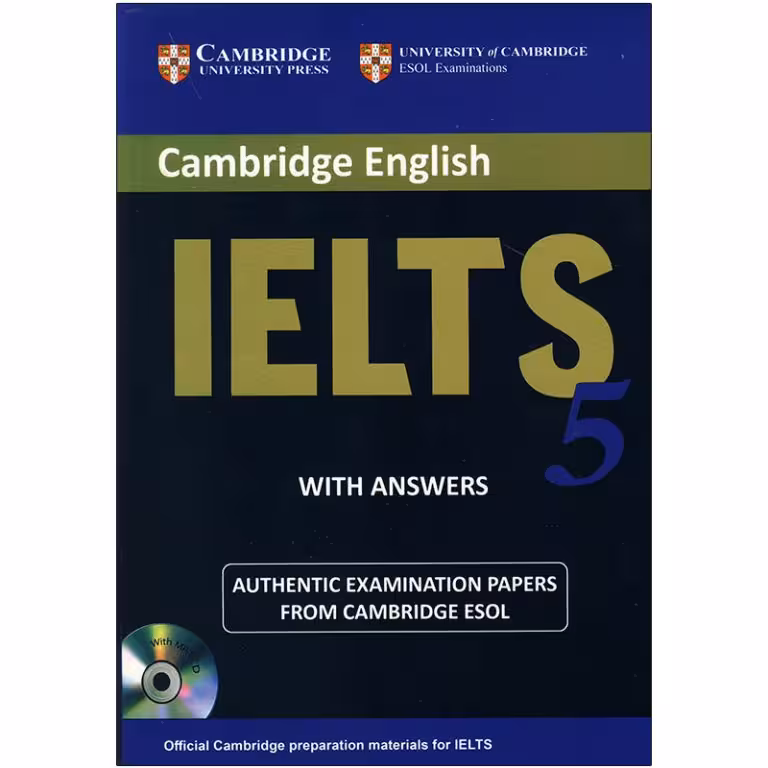 Cambridge IELTS 5 + CD کمبریج آیلتس 5