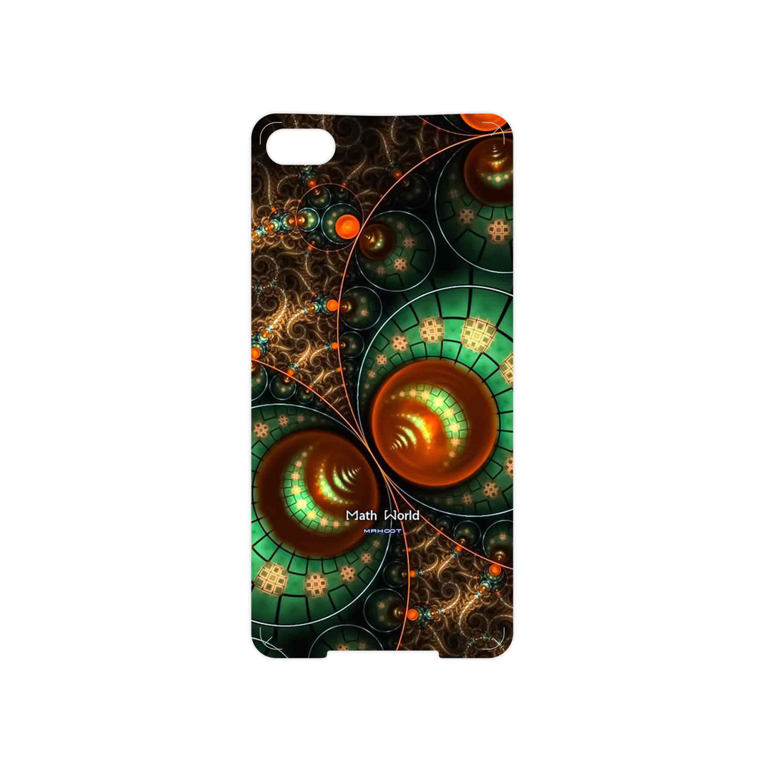 برچسب پوششی ماهوت مدل Mathematical Geometric Shape 3 مناسب برای گوشی موبایل بلک بری Z30