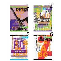 دفتر 50 برگ لاتین ته چسب کلاسیک کد 2 شفیعی