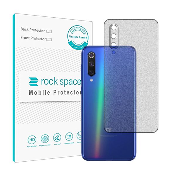 گلس محافظ پشت گوشی شیائومی Mi 9 SE مدل نانو هیدروژل مات برند راک اسپیس کد 15515S