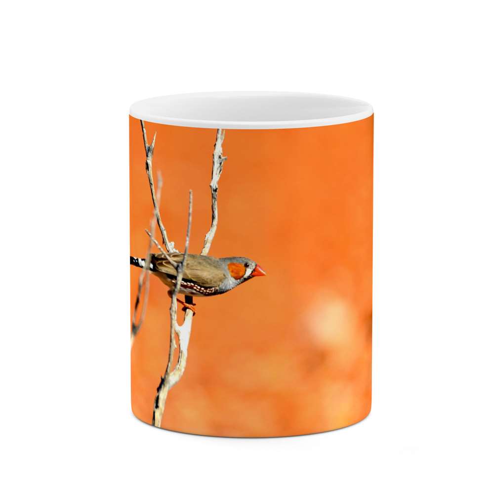 ماگ طرح فنچ  مدل mgp14151