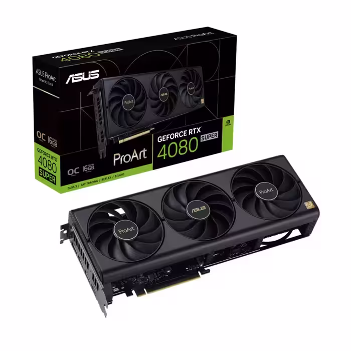کارت گرافیک ایسوس مدل ProArt GeForce RTX 4080 SUPER 16GB GDDR6X OC Edition