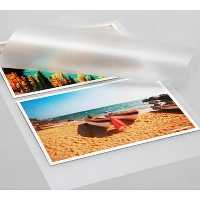 پرس ( لمینت ) کاغذ سایز A6 به اضافه پرینت A6 سیاه و سفید دو رو