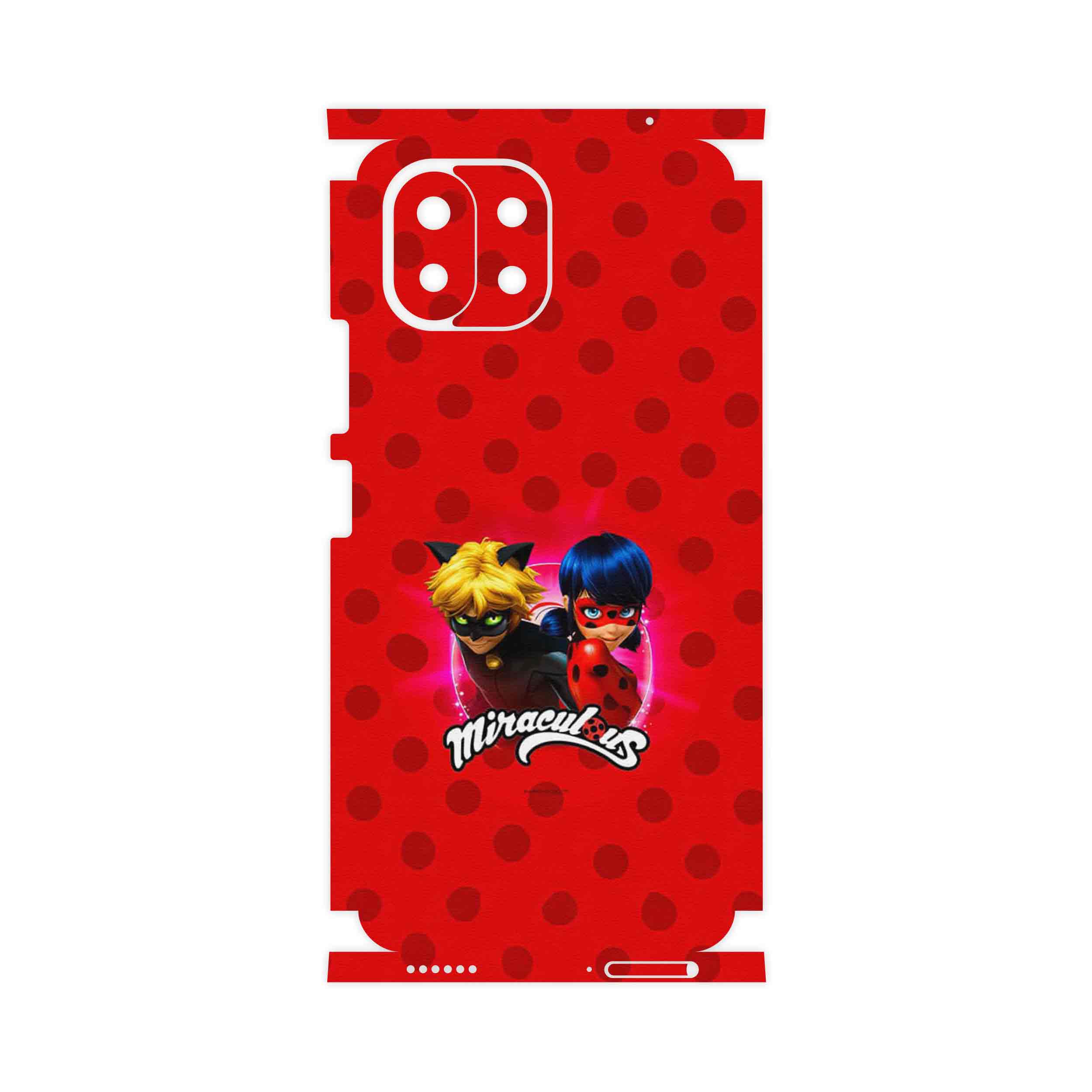 برچسب پوششی ماهوت مدل Ladybug and Cat Noir-FullSkin مناسب برای گوشی موبایل شیائومی MI 11 LITE