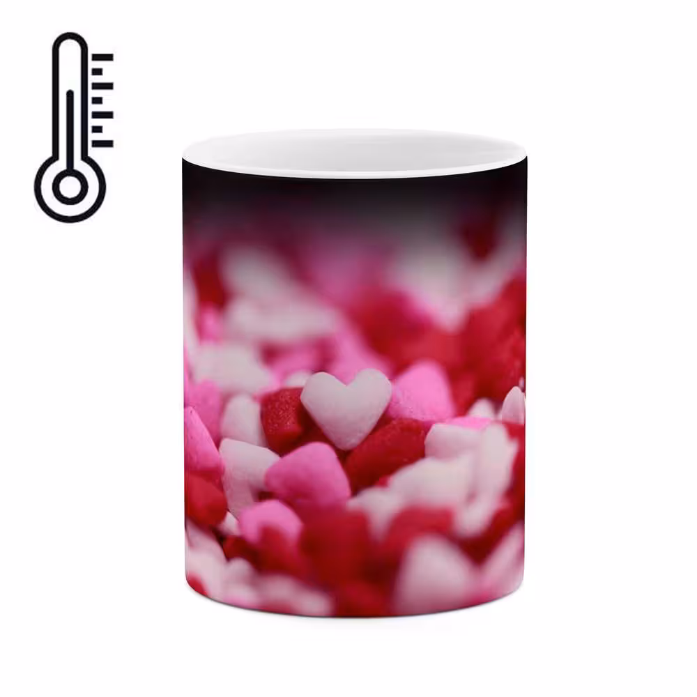 ماگ حرارتی طرح عاشقانه  مدل mgph13825