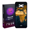 کاور گارد ایکس طرح Map مدل Glass10291 مناسب برای گوشی موبایل شیائومی Poco X3 Pro