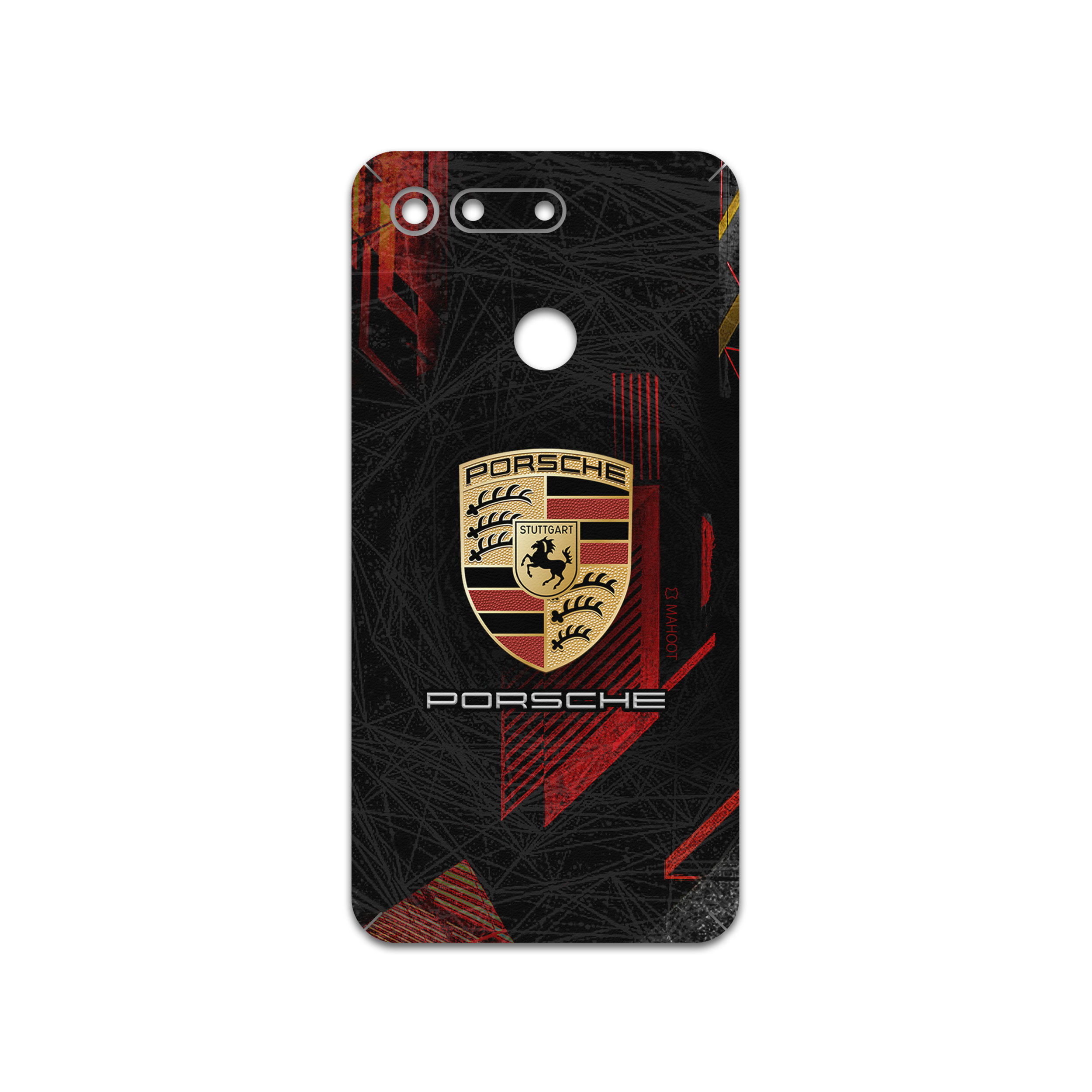 برچسب پوششی ماهوت مدل Porsche مناسب برای گوشی موبایل آنر View 20