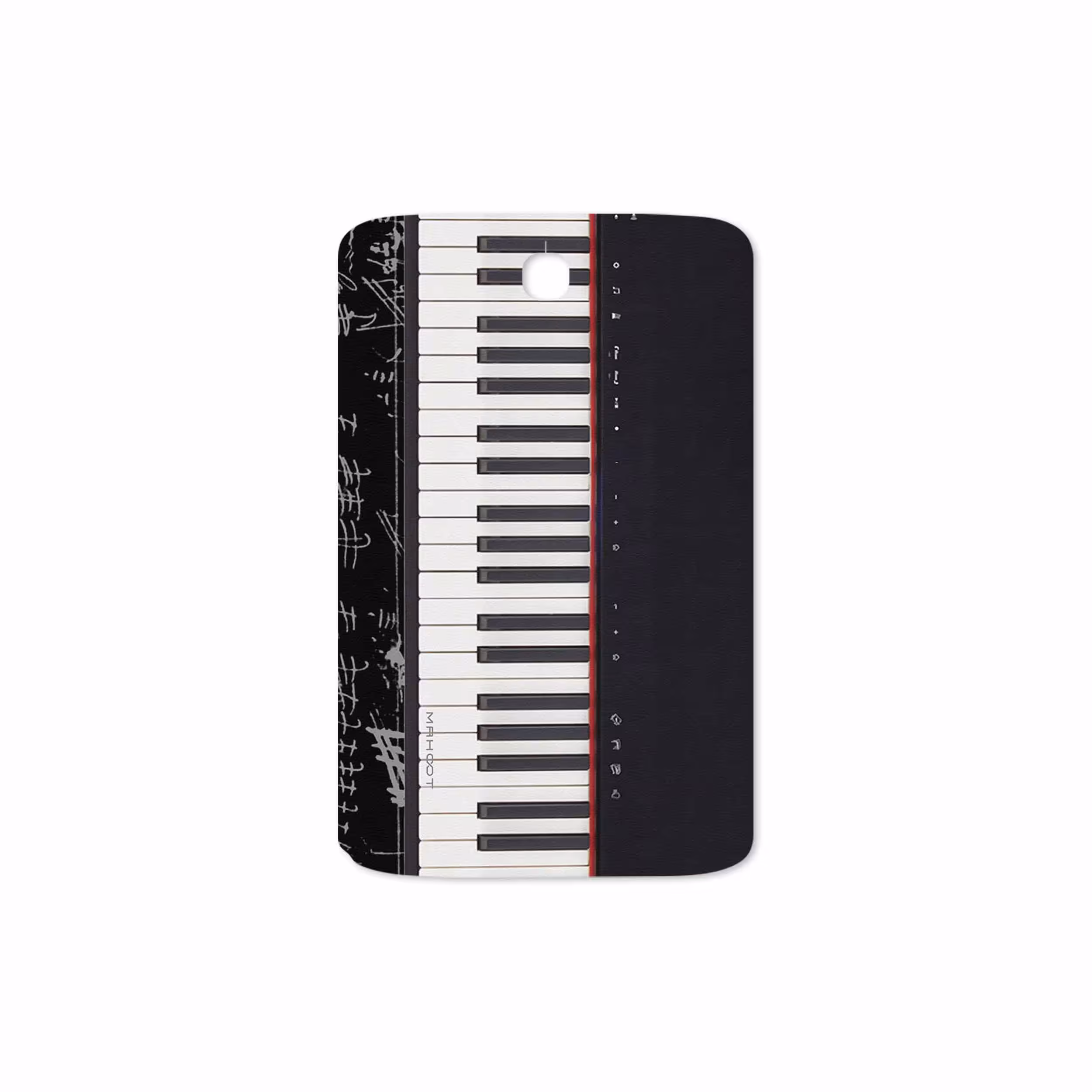 برچسب پوششی ماهوت مدل Piano-Instrument مناسب برای تبلت سامسونگ Galaxy Note 8.0 2013 N5100