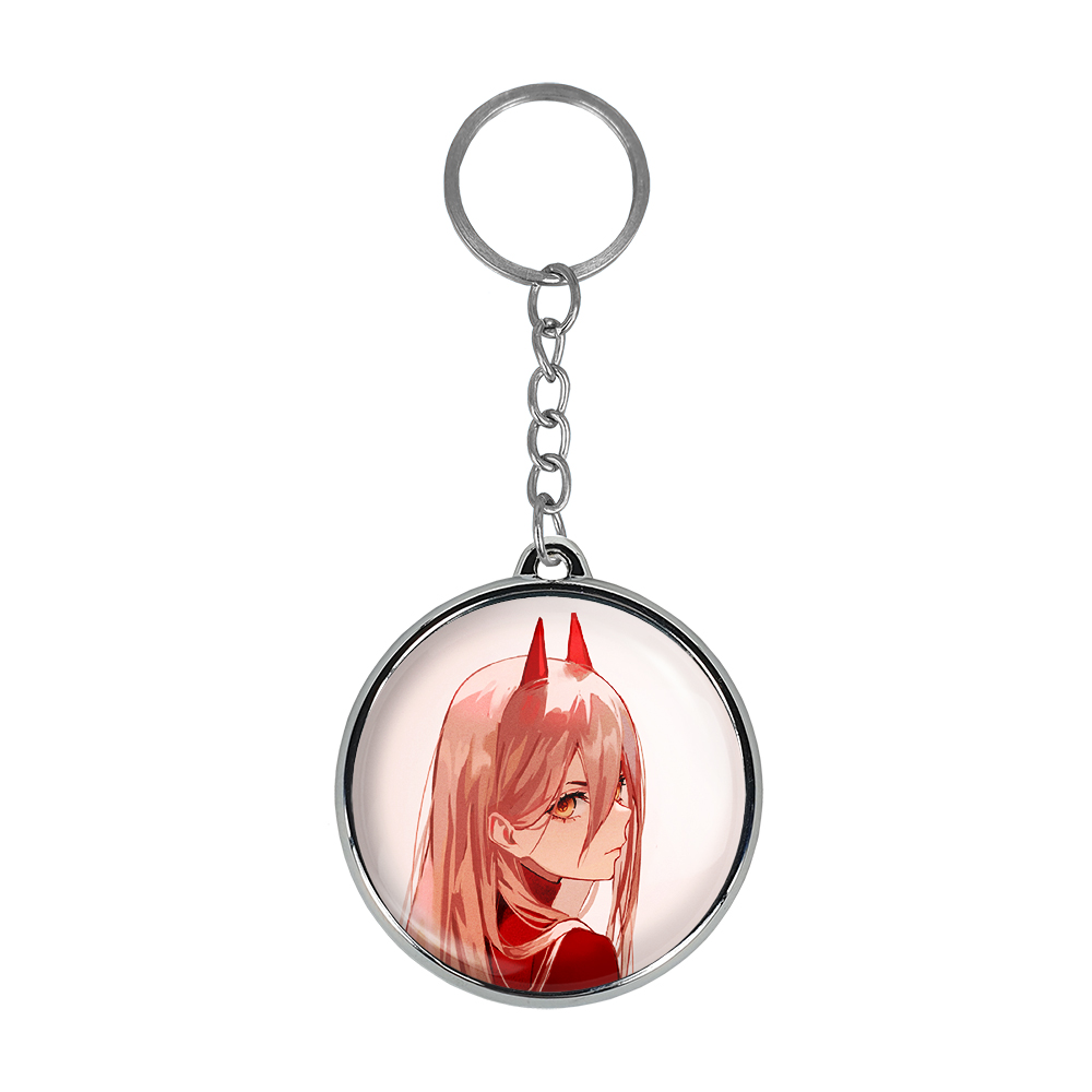 جاکلیدی خندالو طرح ماکیما و پاور انیمه مرد اره ای مدل دوطرفه کد 1786217864