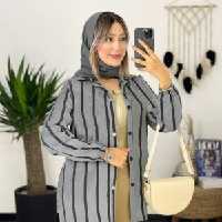 مانتو کتی زنانه فیونا 200146 مدل فلورا راه راه