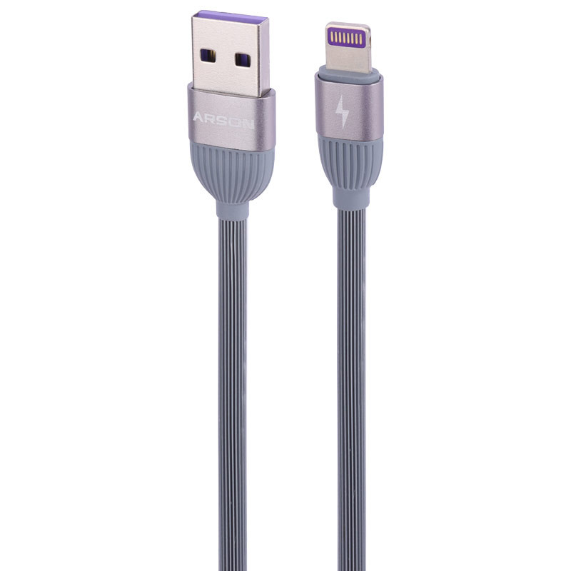 کابل آیفونی فست شارژ Arson AN-S31 QC30 5A 12m