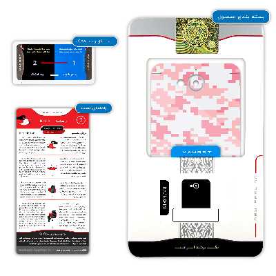 برچسب پوششی ماهوت مدل Army-Pink-pixel مناسب برای گوشی موبایل مایکروسافت Lumia 650