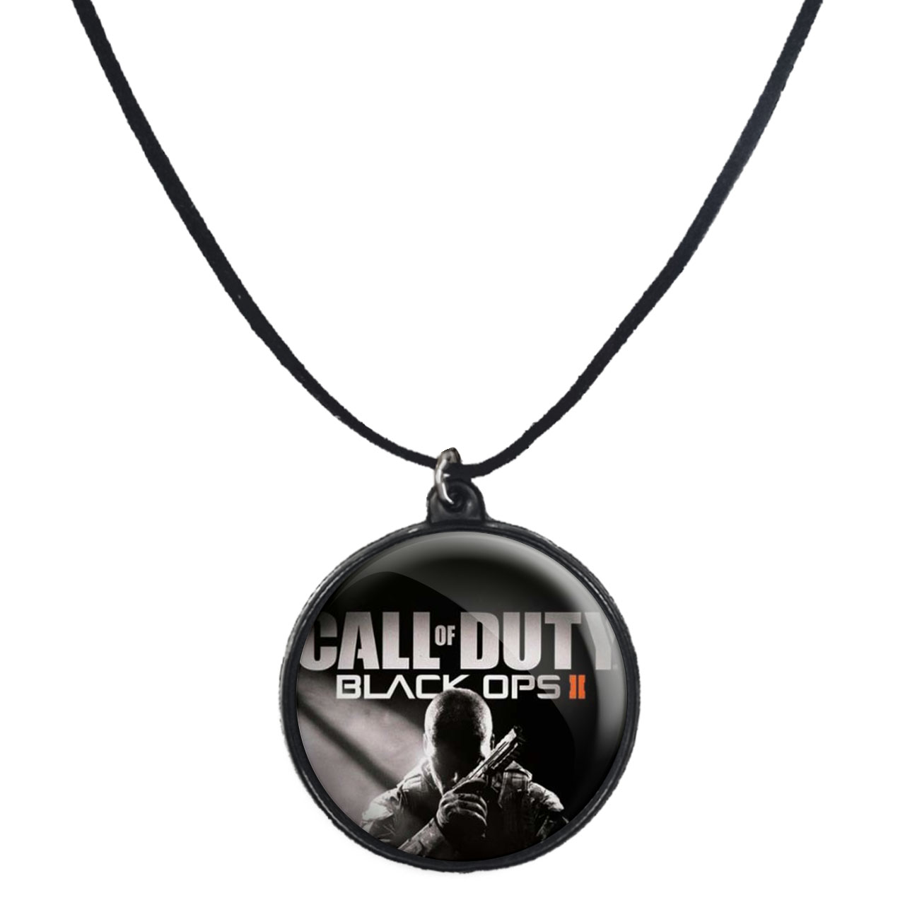 گردنبند پرمانه طرح call of duty کد pmb.7623 مدل دو طرفه