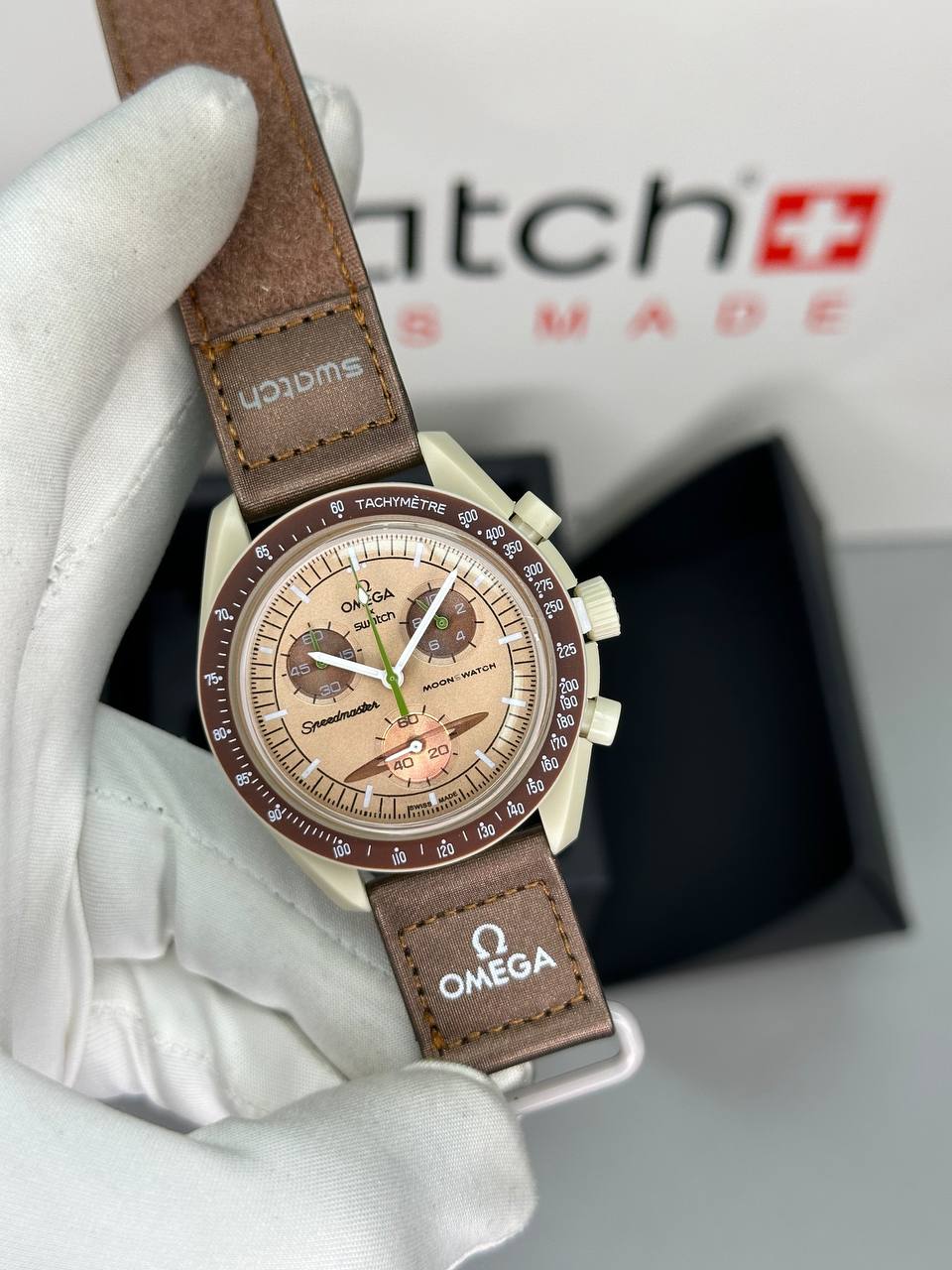 ساعت امگا سواچ مدل زحل Omega Swatch Mission to Saturn