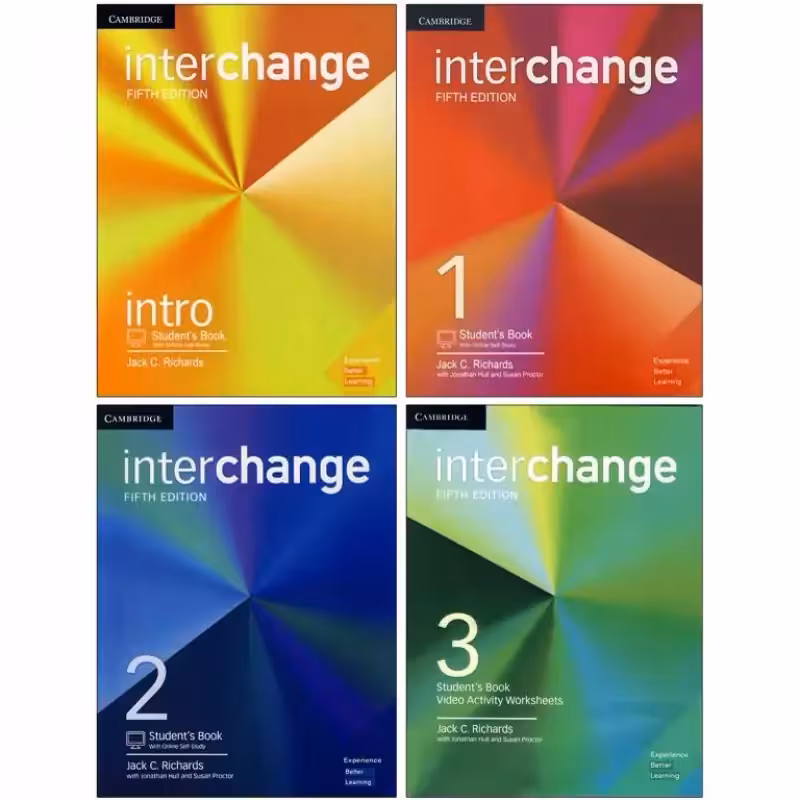 Interchange Fifth Edition Book Series کتاب