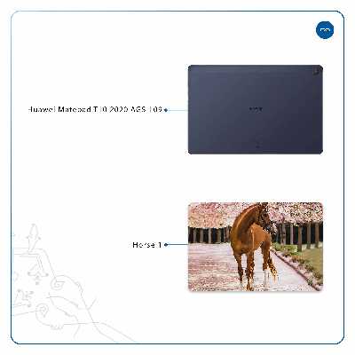برچسب پوششی ماهوت مدل Horse-1 مناسب برای تبلت هوآوی Matepad T10 2020 AGS-L09