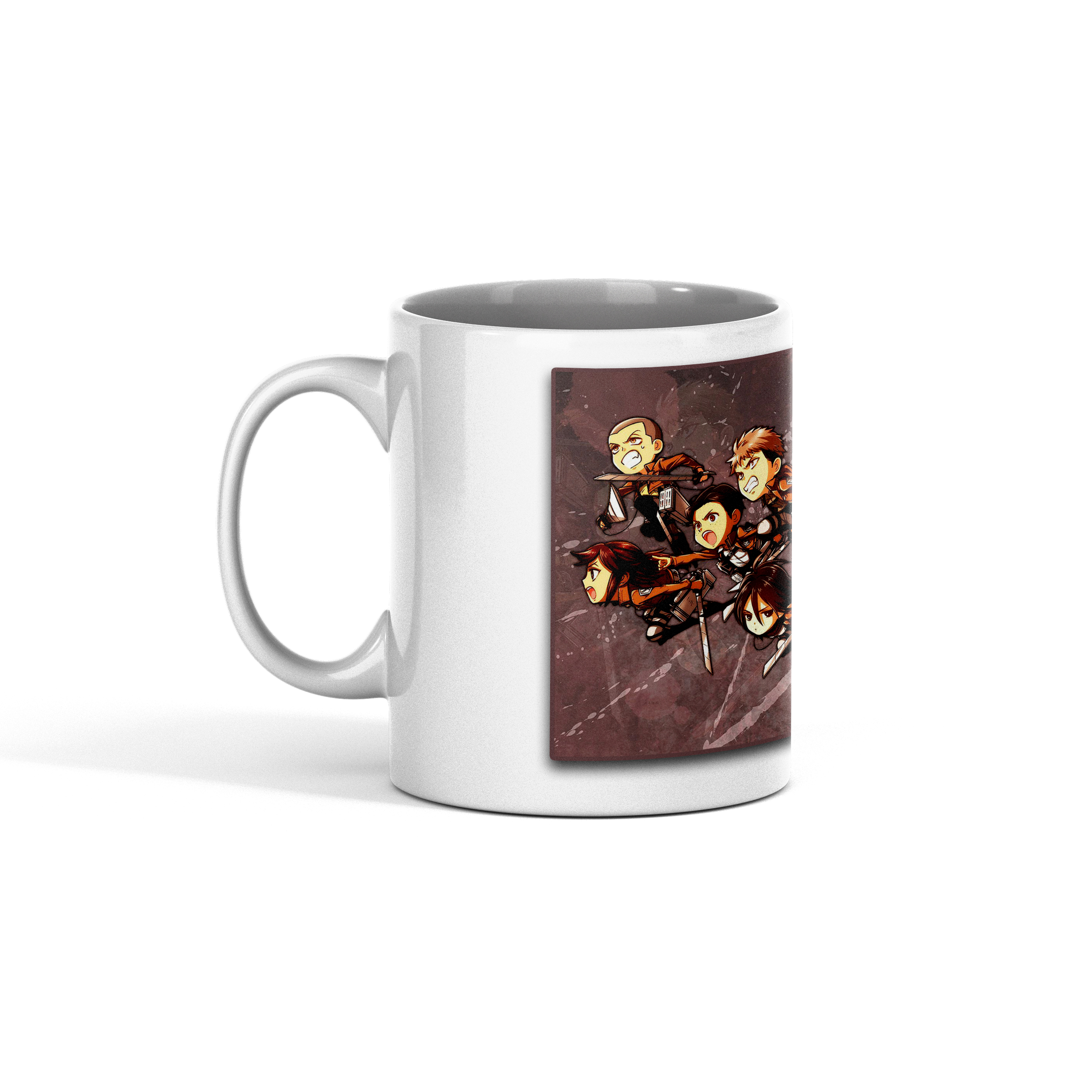 ماگ طرح انیمه حمله به تایتان Attack on Titan کد 35