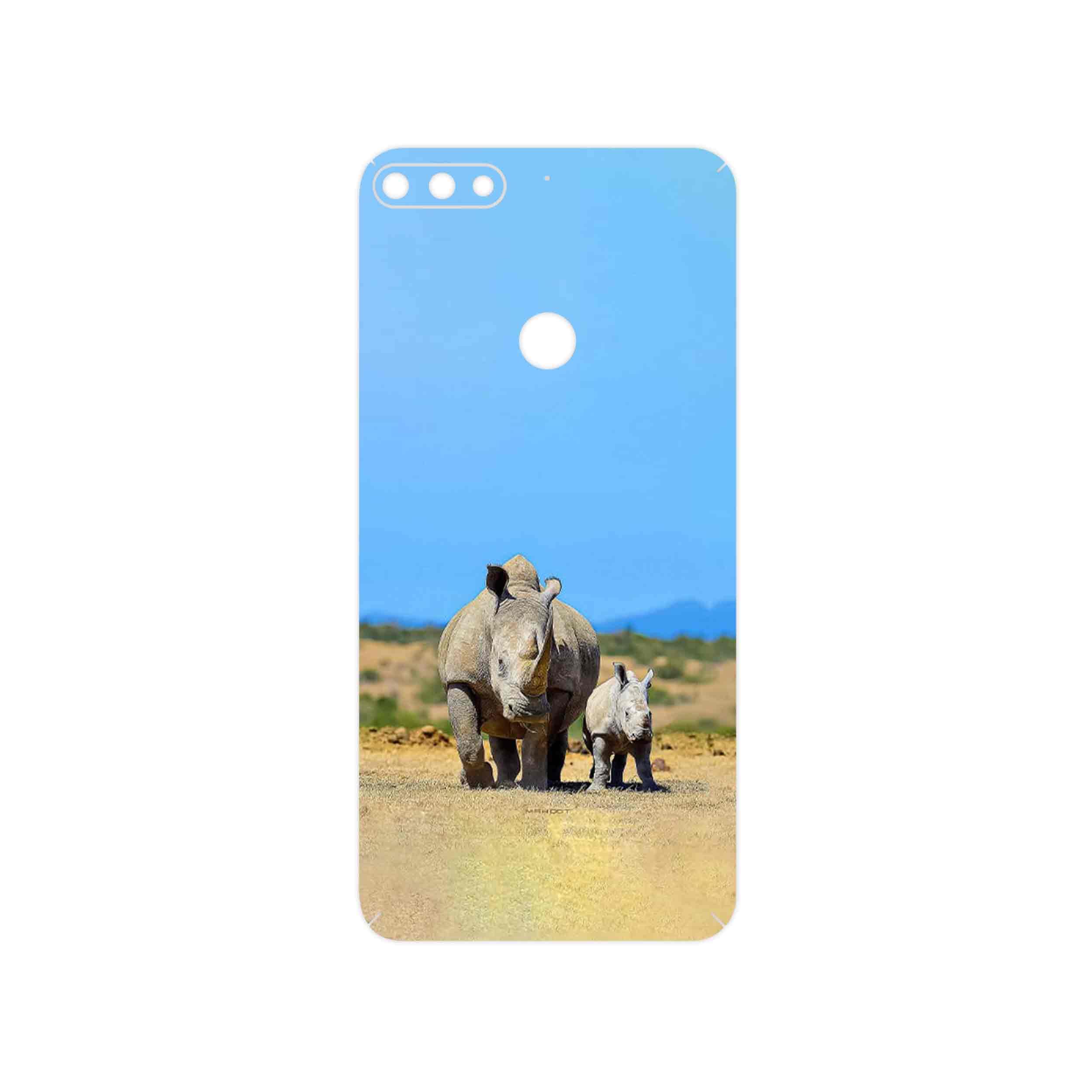 برچسب پوششی ماهوت مدل Rhino مناسب برای گوشی موبایل آنر 7C
