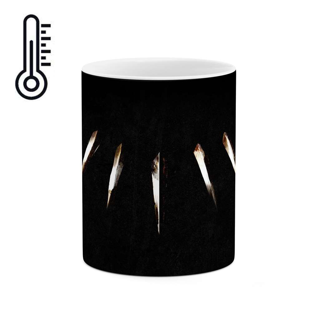 ماگ حرارتی طرح بلک پنتر Black panter  مدل mgph15245