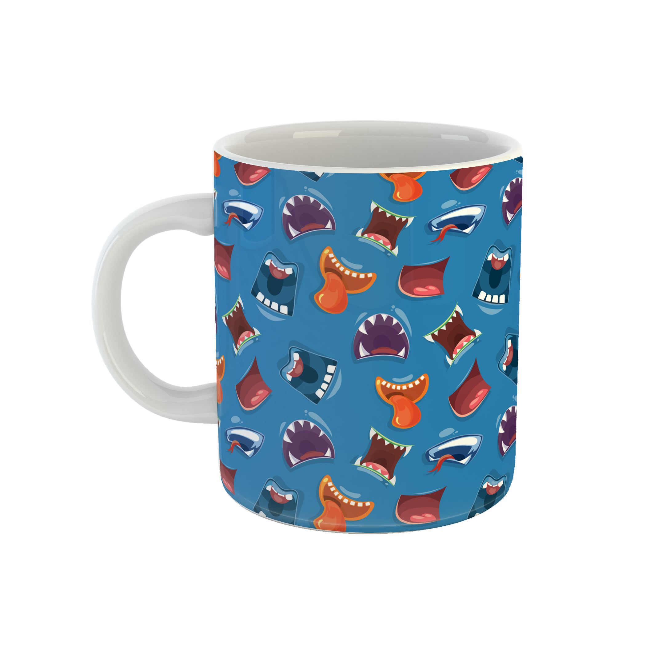 ماگ طرح دهان مدل 01