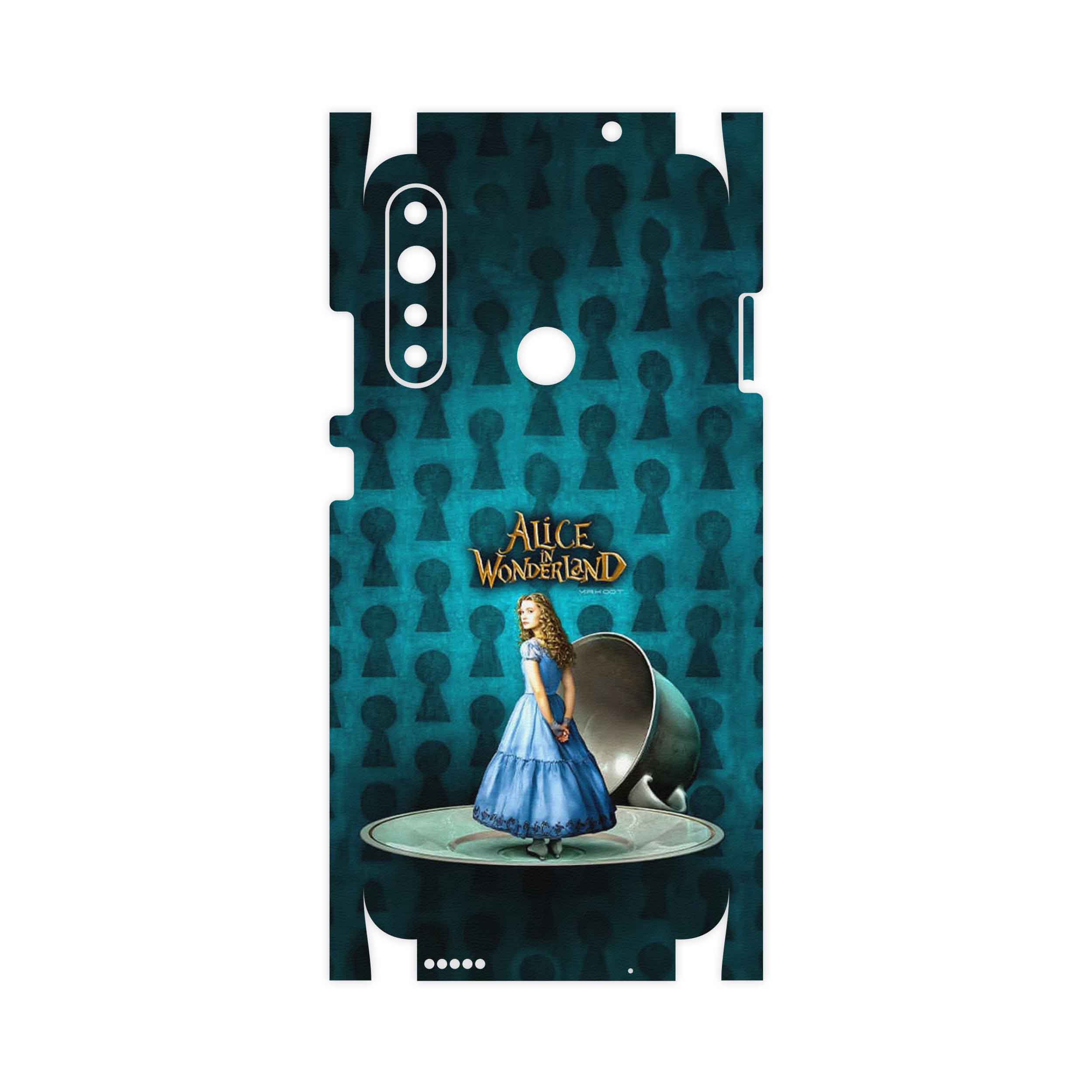 برچسب پوششی ماهوت مدل Alice in Wonderland-FullSkin مناسب برای گوشی موبایل جی پلاس P10 Plus