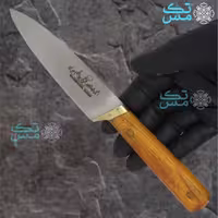 چاقوی آشپزخانه دسته چوبی مژده سایز دو