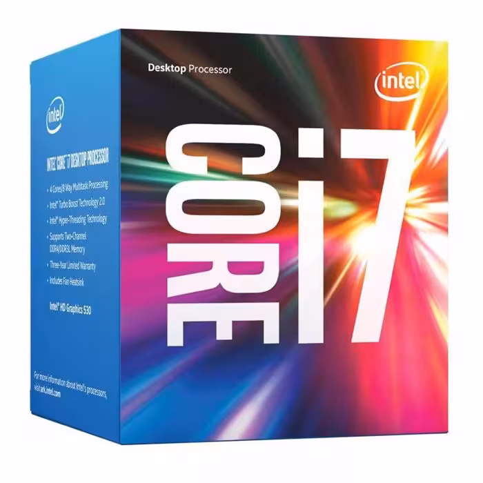سی پی یو اینتل باکس Core i7-6700 CPU