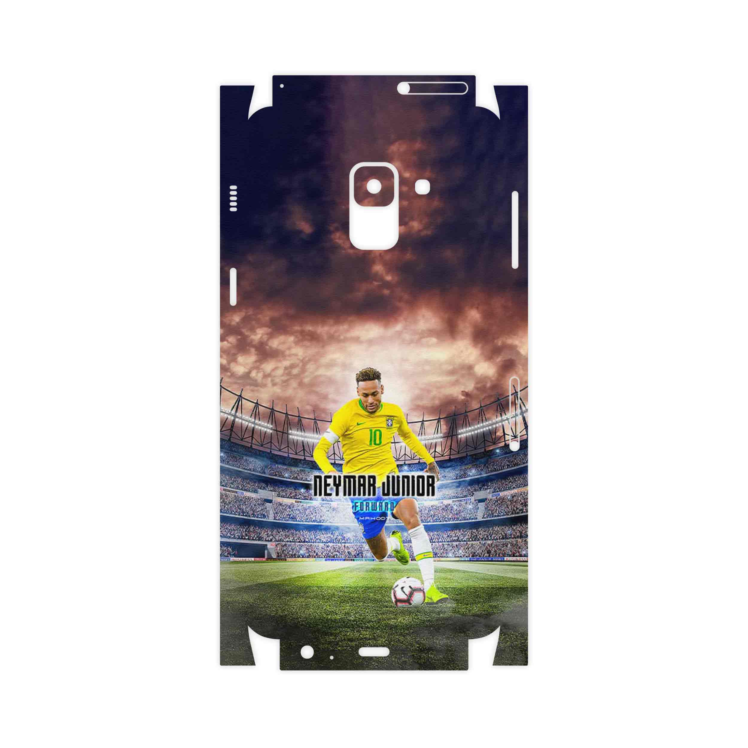برچسب پوششی ماهوت مدل Neymar-FullSkin مناسب برای گوشی موبایل سامسونگ Galaxy A8 2018