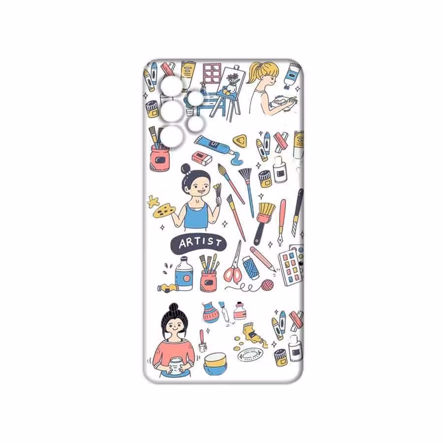 کاور مدل هنرمند کد 027 مناسب برای گوشی موبایل سامسونگ galaxy A32 5g