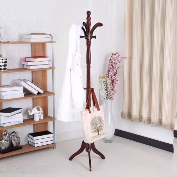 رخت آویز چوب لباسی ایستاده  مدل ستاره  