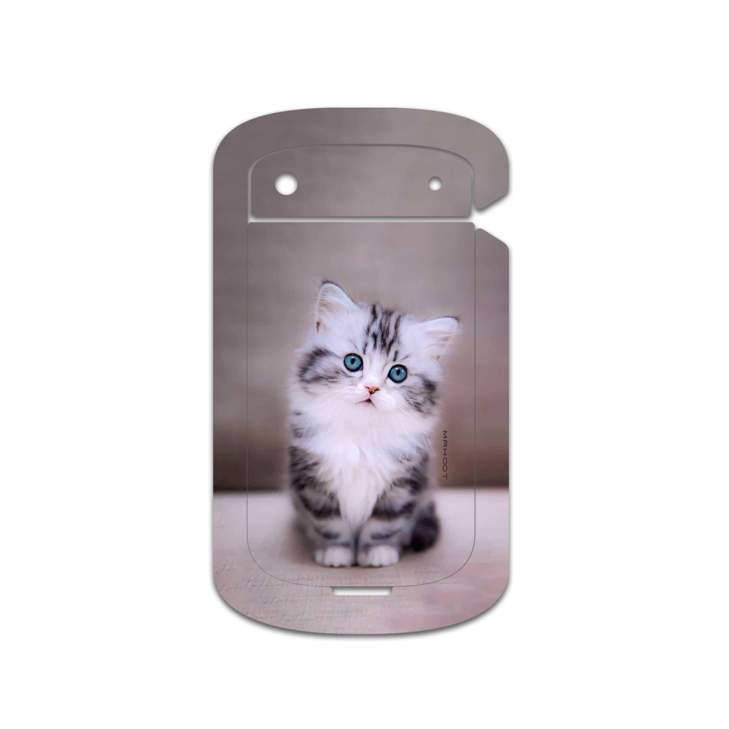 برچسب پوششی ماهوت مدل Cat-2 مناسب برای گوشی موبایل بلک بری Bold Touch 9900