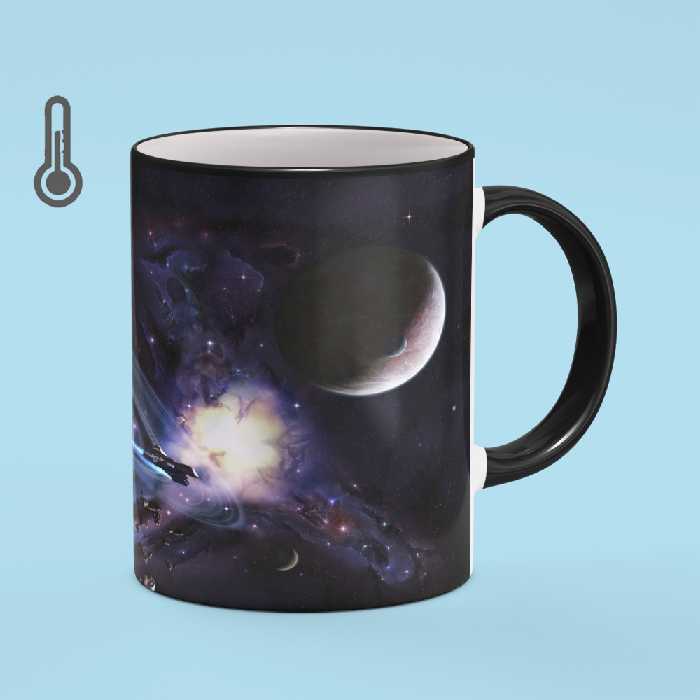 ماگ حرارتی بیگ ماگ مدل کهکشان کد 6271