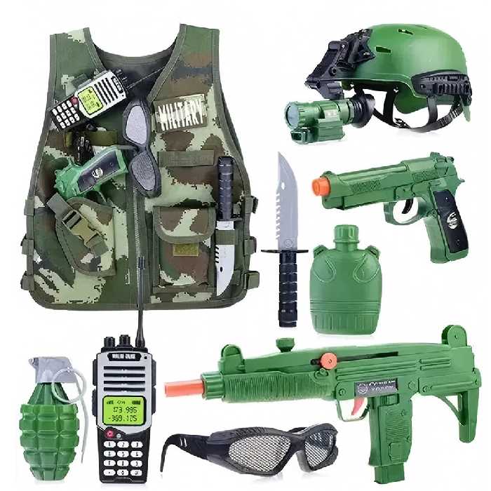 ست لباس ارتشی با لوازم