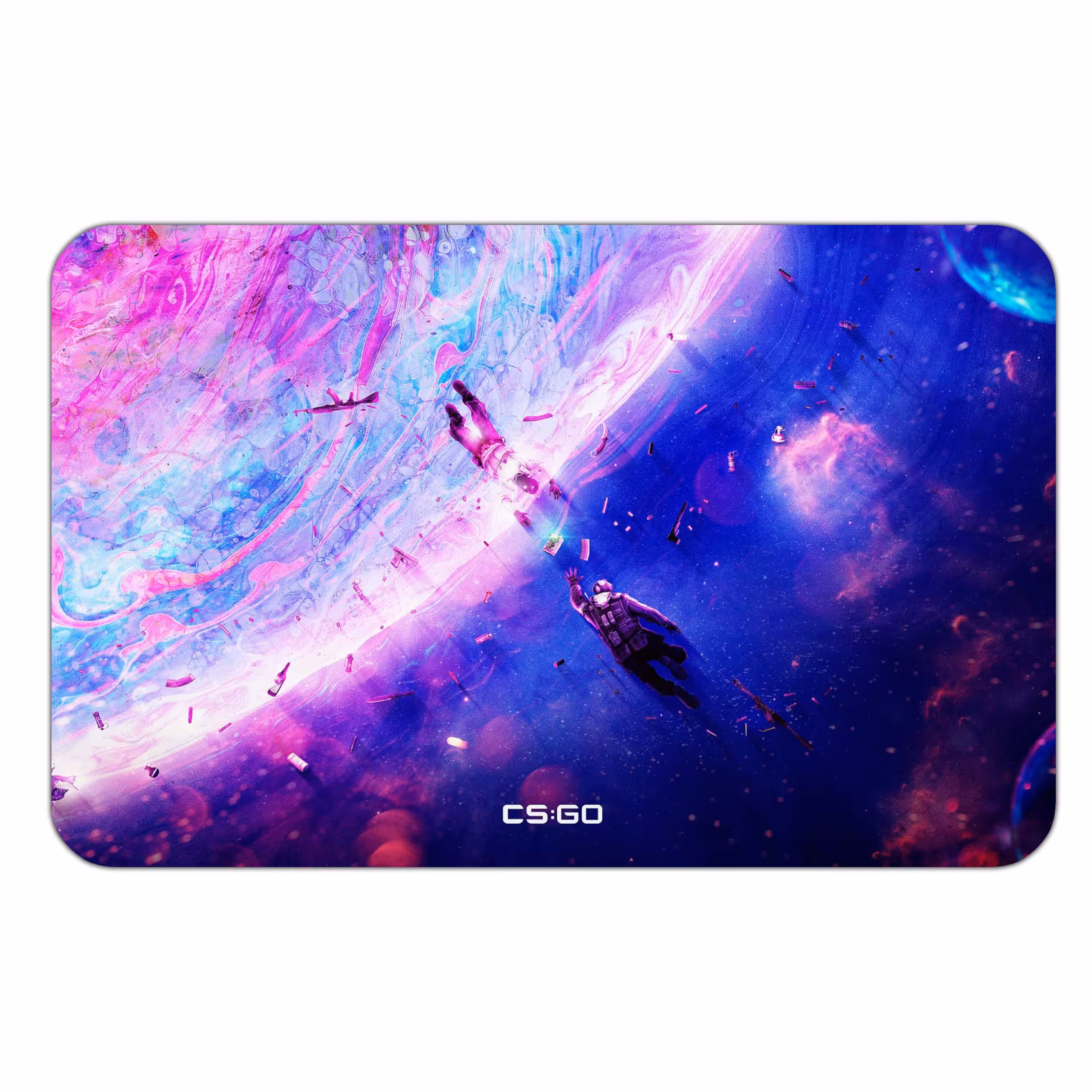 ماوس پد مخصوص بازی طرح CSGO کد 2112
