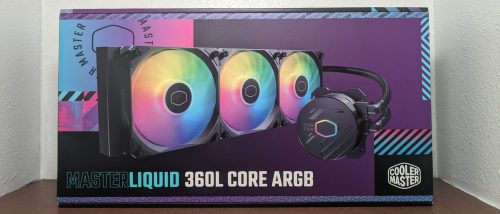 سیستم خنک کننده آبی کولر مستر مدل 360L CORE ARGB (درحدنو)
