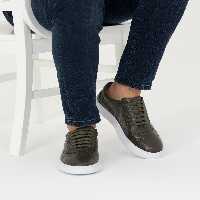 کفش روزمره مردانه خاکی روشن پیرکاردین - فروشگاه لباس شهرمون