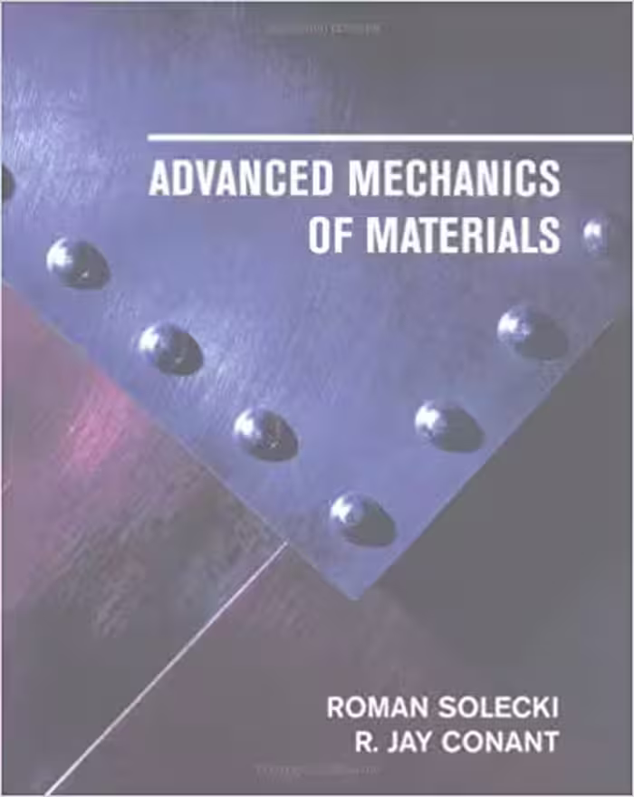 خرید و دانلود نسخه کامل کتاب Advanced Mechanics of Materials