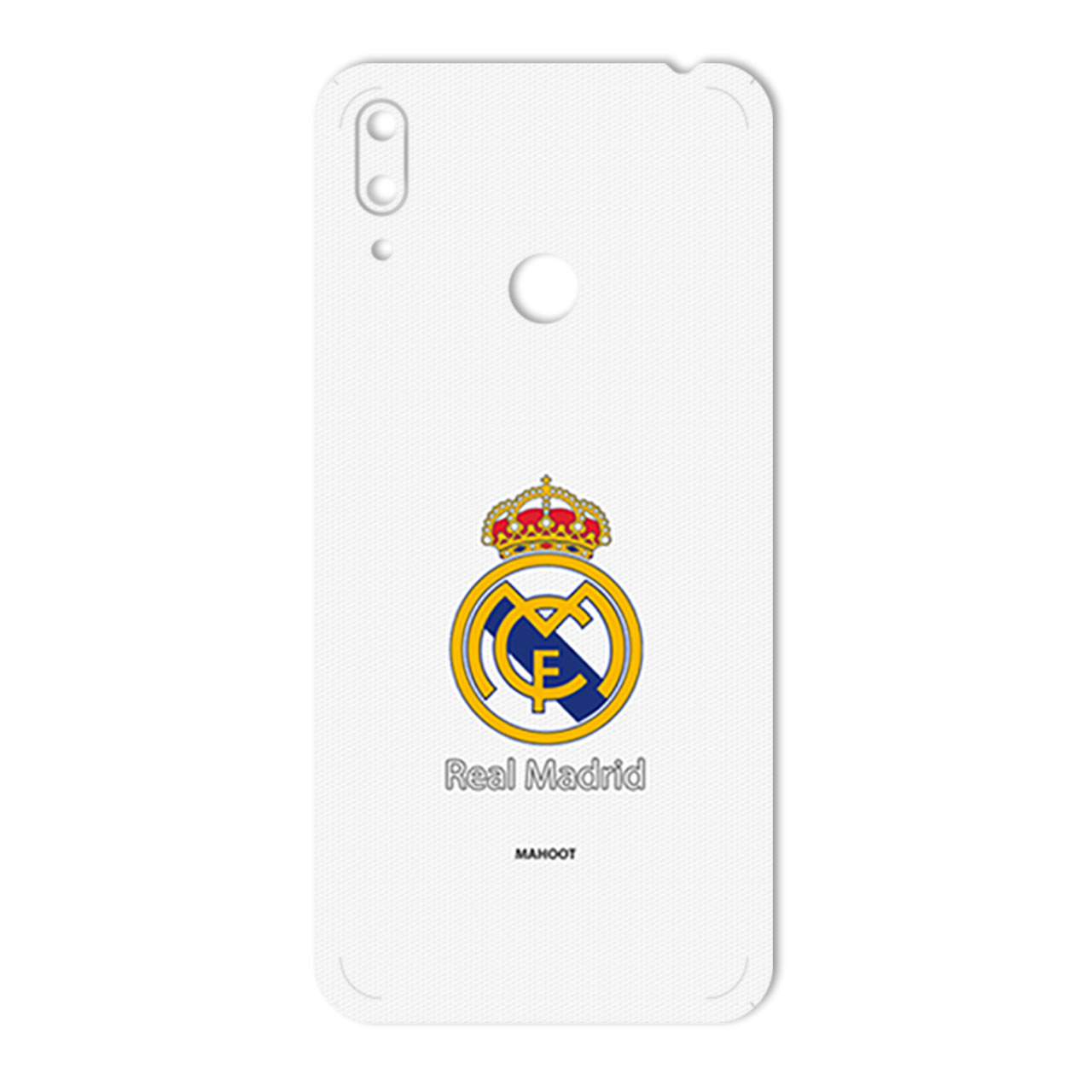برچسب پوششی ماهوت طرح REAL-MADRID مناسب برای گوشی موبایل هوآوی Y7 Prime 2019