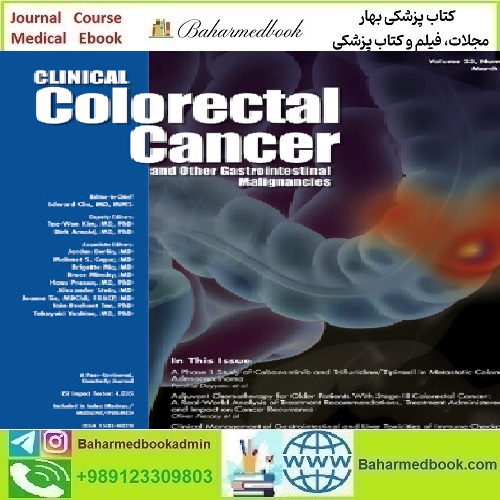 Clinical Colorectal Cancer Volume 23 Issue 1 2024 TRUE P