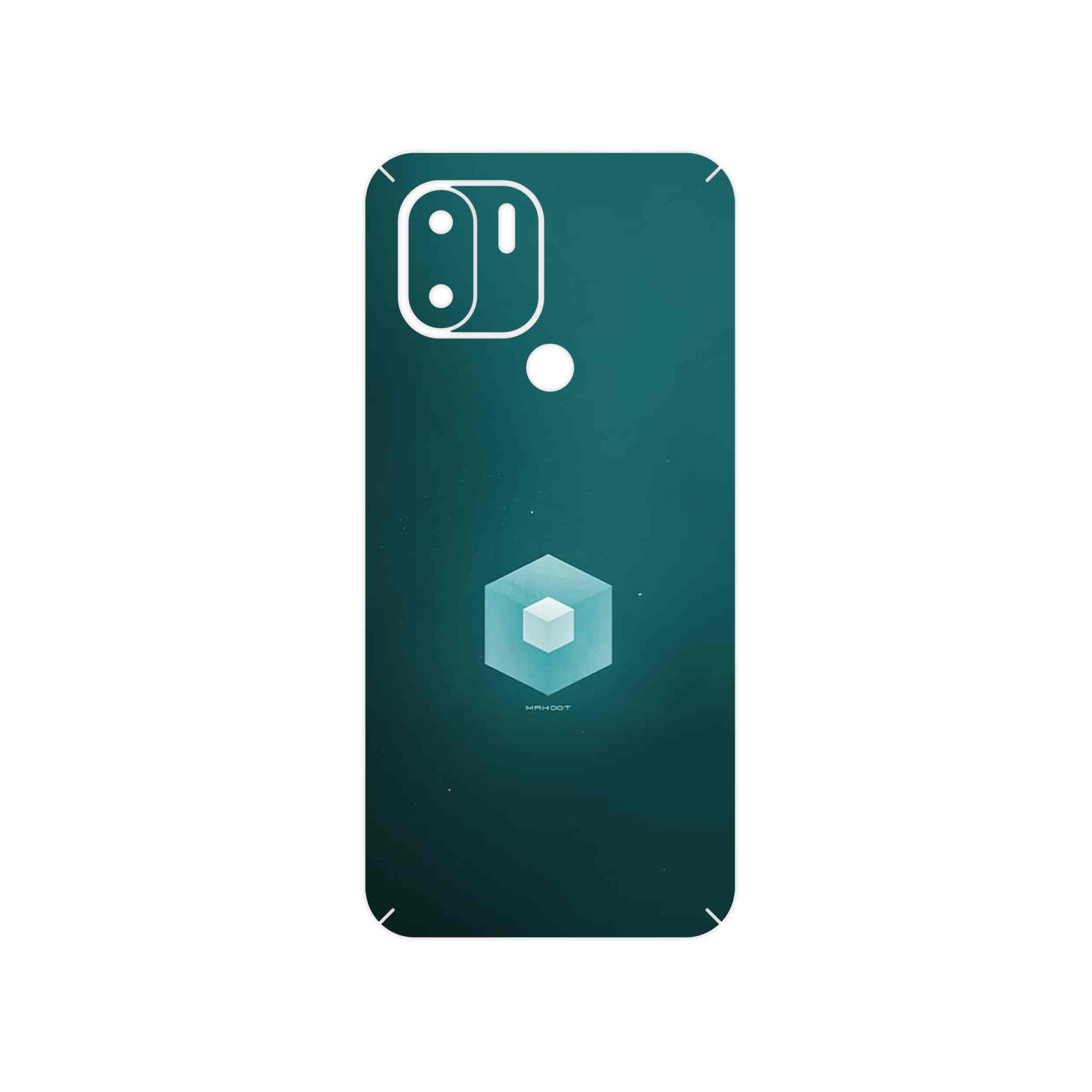 برچسب پوششی ماهوت مدل Minimal Cube icon مناسب برای گوشی موبایل شیائومی Redmi A1 Plus